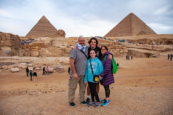 Giza Pyramids, Sphinx, Saqqara, and Memphis Private Day Tour - Expert Guide Insights