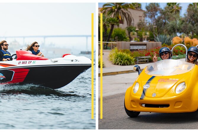 GoCar & Speedboat Land and Sea Adventure in San Diego - Booking Process