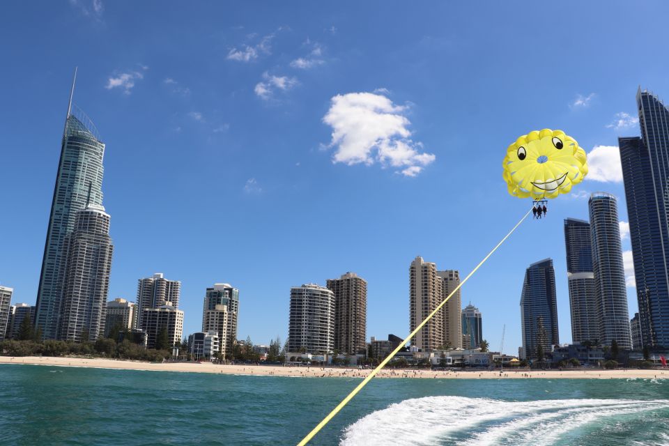 Gold Coast: Parasailing With Surfers Paradise Views - Includes