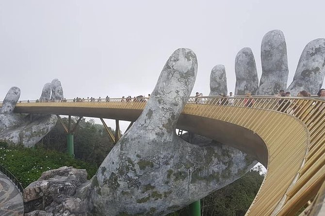 GOLDEN BRIDGE BA NA HILLS & MARBLE MOUNTAIN -Private Guided Tour - Itinerary Details