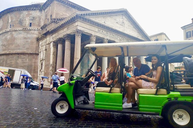 Golf Cart Tour Rome ( 4 Hours 1/2 Full Inmercion) - Comfort and Amenities Provided