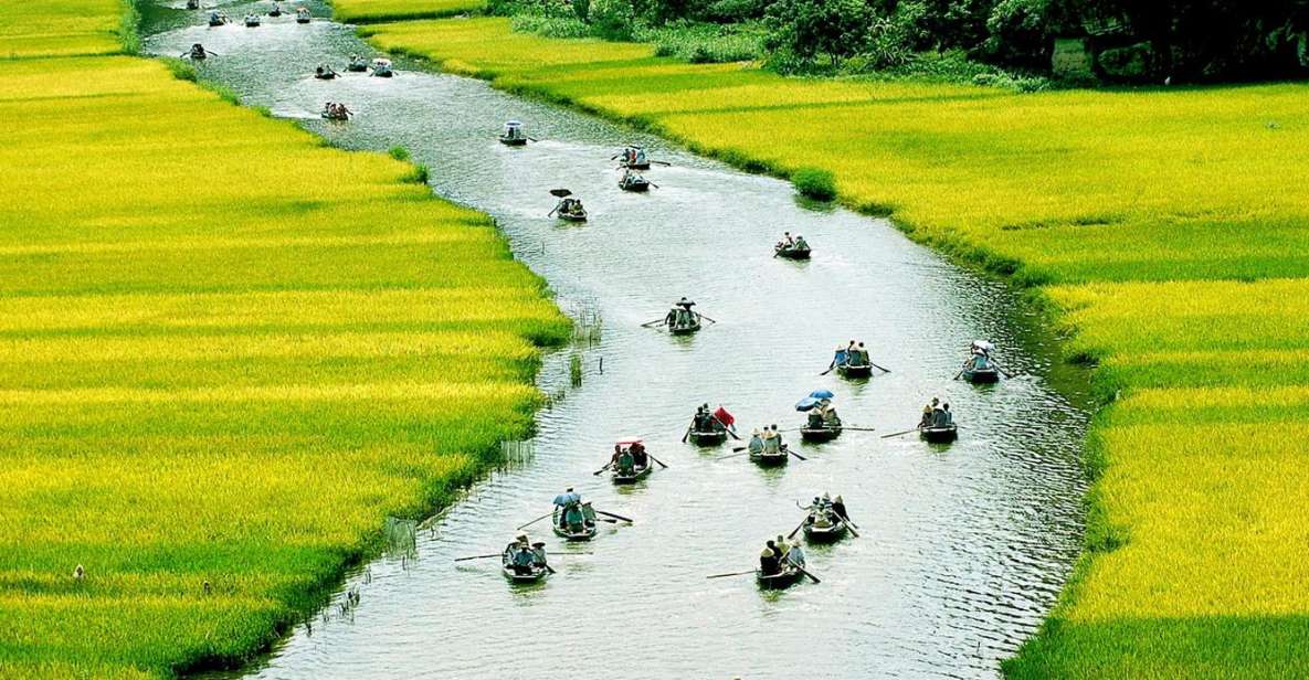 Group Tour Ninh Binh: Hoa Lu - Tam Coc - Mua Cave - Full Tour Description