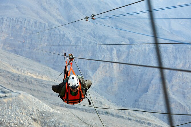 Guided Zipline Experience in Jebel Jais From Dubai - Experience Inclusions