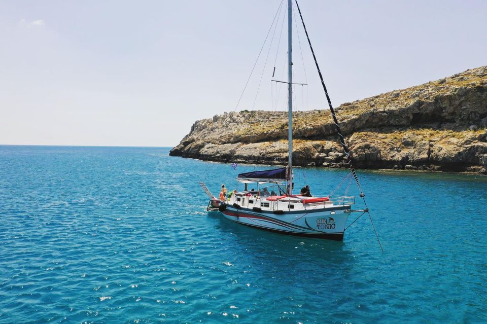 Half Day Sailing Cruise Around Lindos - Duration and Capacity