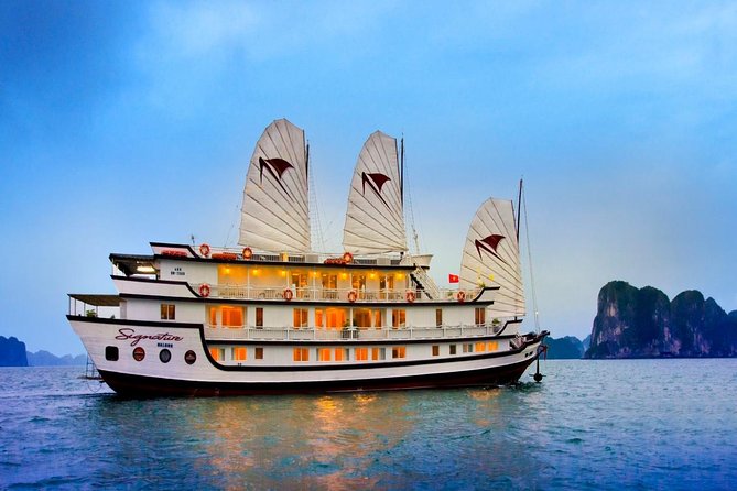 Halong Bay Cruise 2 Days - 1 Night With 5 Star Luxury - Gourmet Dining and Culinary Experience