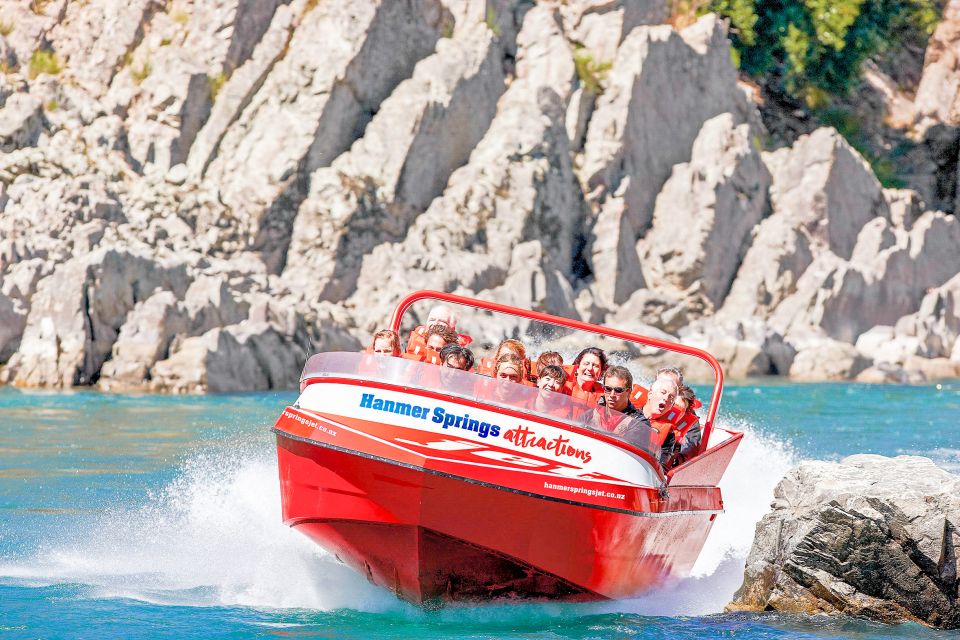 Hanmer Springs: Jet Boat and Bungy Jump Combo - Booking Information