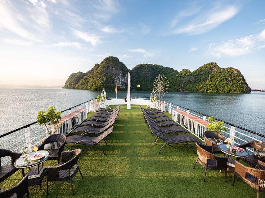 Hanoi: Halong Bay Luxury Cruise Day Trip With Hercules - Inclusions in the Package