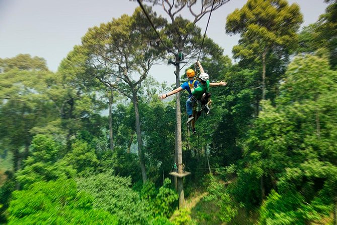 Hanuman World Zipline 15 Platforms With Free Transfer - Zipline Adventure Highlights