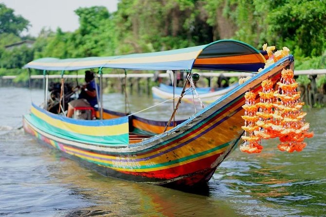 HD-04 Ride to Explore the Floating Markets Full of Cultures - Navigate Through Colorful Market Stalls