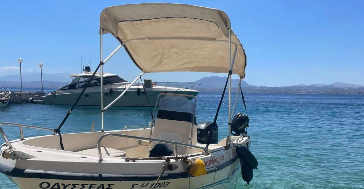 Heraklion: Motorboat Trip - Booking Information