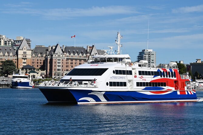 High-Speed Passenger Ferry Between Seattle, WA & Victoria, BC: ONE-WAY - Cancellation Policy