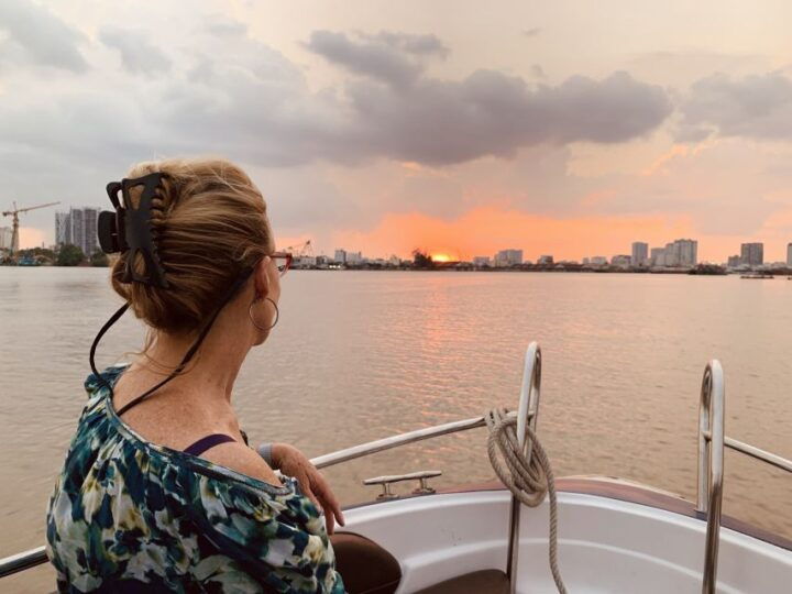 Ho Chi Minh City: Luxury Sunset Speedboat Tour With Cocktail - Experience Highlights