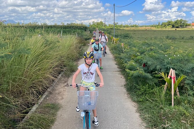 HOI AN Bike Tour Vegetable Village - Basket Boat - Coconut Forest - Office Address and End Point