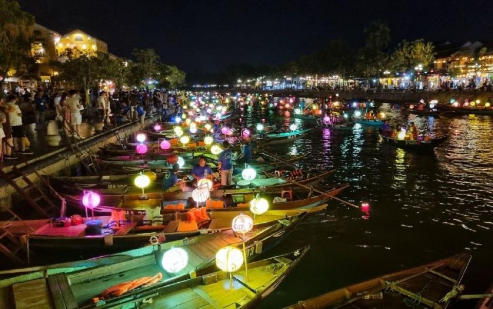 Hoi An City Tour - Boat Ride & Release Flower Lantern - Boat Ride Experience