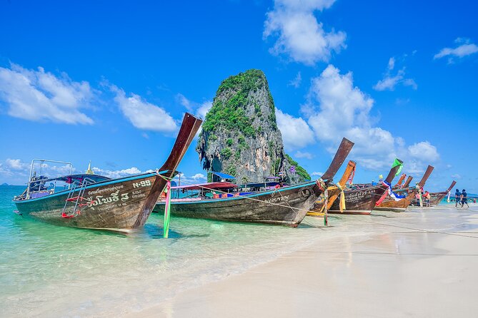Holiday Travel Photoshoot With Long-Tail Boat Krabi Islands - Capturing Stunning Island Views