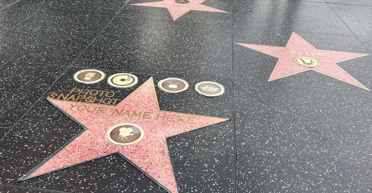 Hollywood: Get Your Own Star on the Walk of Fame Experience - Ticket Information