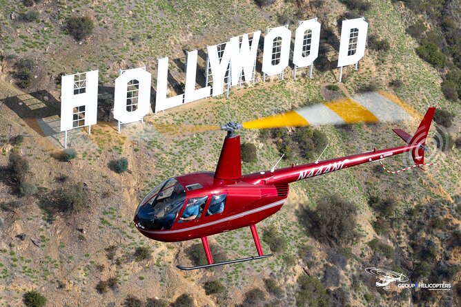 Hooray for Hollywood Helicopter Tour 35 Minutes - Meeting Point Information