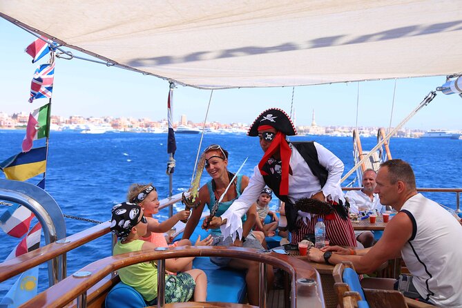 Hurghada Pirates Sailing Boat to Orange Bay & Buffet Lunch - Pricing and Booking Information