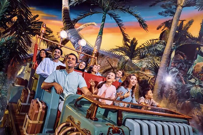 IMG Worlds of Adventure Ticket With Unlimited Rides - Inclusions and Unlimited Rides