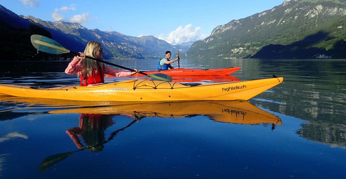 Interlaken: Kayak Tour of the Turquoise Lake Brienz - Experience Highlights