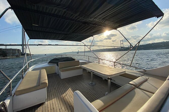 Istanbul Bosphorus Sunset Cruise on a Luxurious Yacht - Landmark Views at Sunset