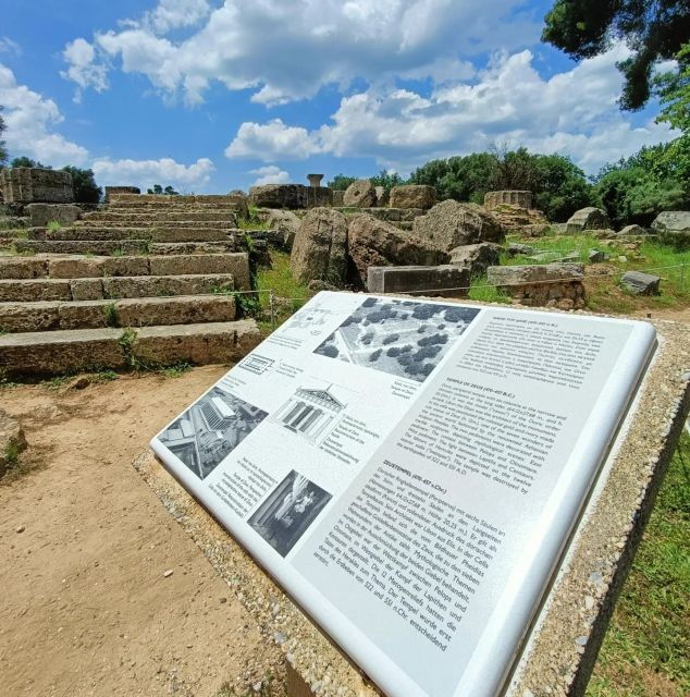 Katakolo: Ancient Olympia and Kourouta Beach Guided Tour - Itinerary