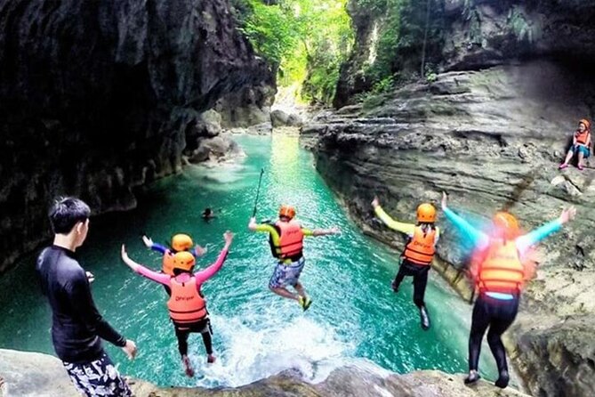 Kawasan Falls Canyoneering W/ Lunch & Transfers From Cebu City - Inclusions and Gear Provided