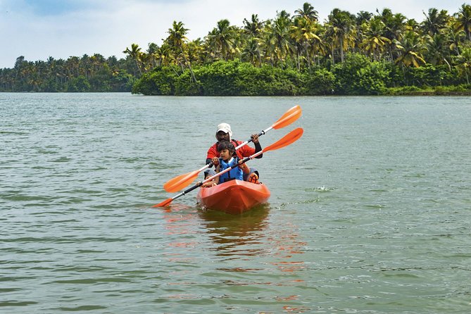 Kayaking to the Black Devil Snail Sandbar Island in Paravur Lake Near Varkala - Equipment and Safety Guidelines