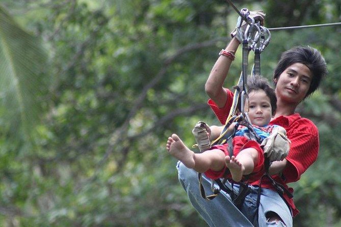 Ko Samui : Sky Fox Cable Ride in the Jungle - Thrilling Sky Fox Cable Ride