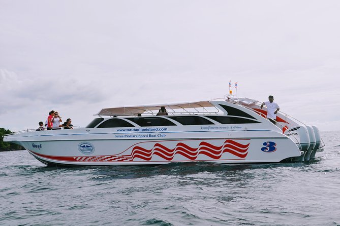 Koh Bulone to Koh Lipe by Satun Pakbara Speed Boat - Departure Time