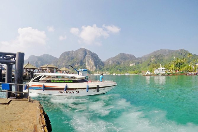 Koh Phi Phi to Koh Yao Noi by Koh Yao Sun Smile Speed Boat - Departure Times in High Season