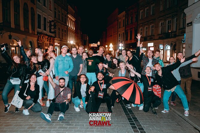 Krakow Animals Nightlife Tour With 1 Hr of Unlimited Alcohol and 4 Clubs/Pubs - Customer Reviews and Ratings