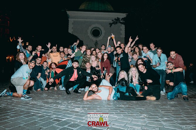 Krakow Animals Pub Crawl With Free Alcohol 4 Clubs/Bars - Inclusions and Logistics