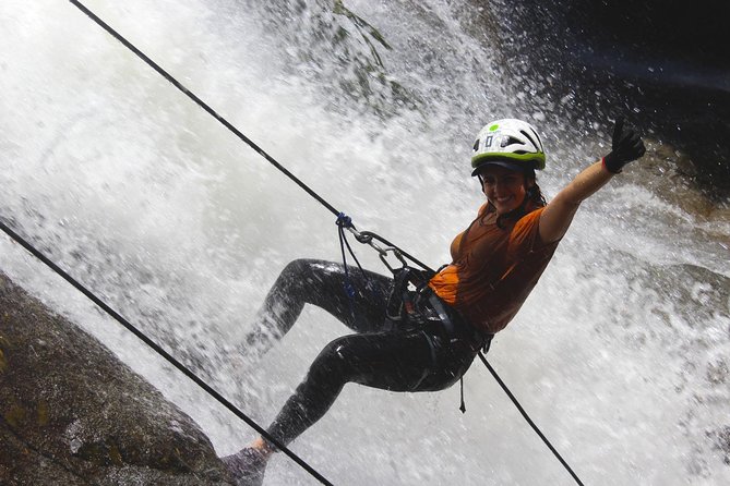 La Cuba WATERFALL RAPPELLING and La Planta GIANT NATURAL POOL From MEDELLIN - Reviews Overview