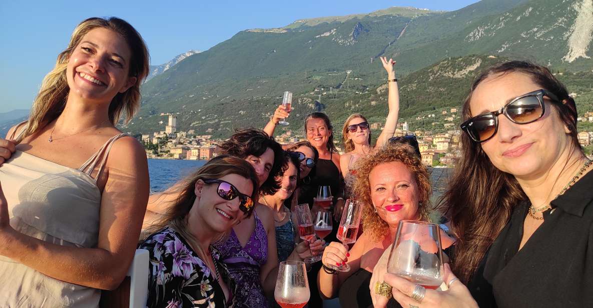 Lake Garda Tour With Onboard Aperitif 4 Hours - Itinerary Stops