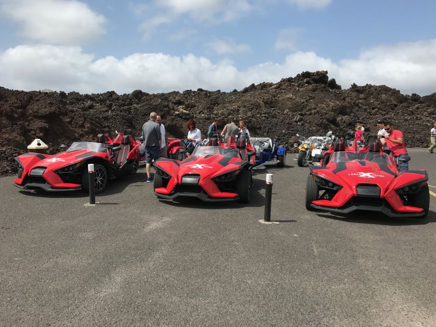 Lanzarote: 3-Hour Guided 3-Wheeled Roadster Tour - Language Options