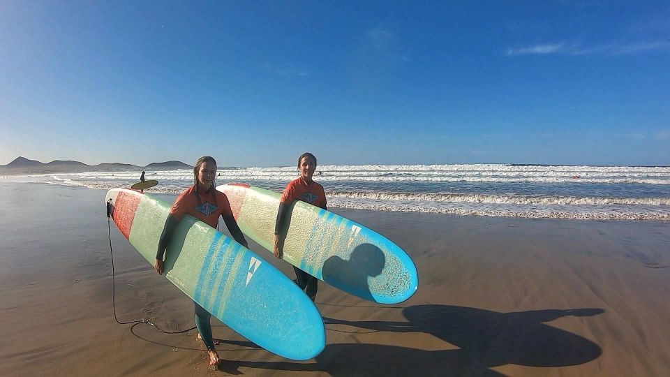 Lanzarote: Longboard Surf Lesson on Famara Beach All Levels - Activity Overview and Duration