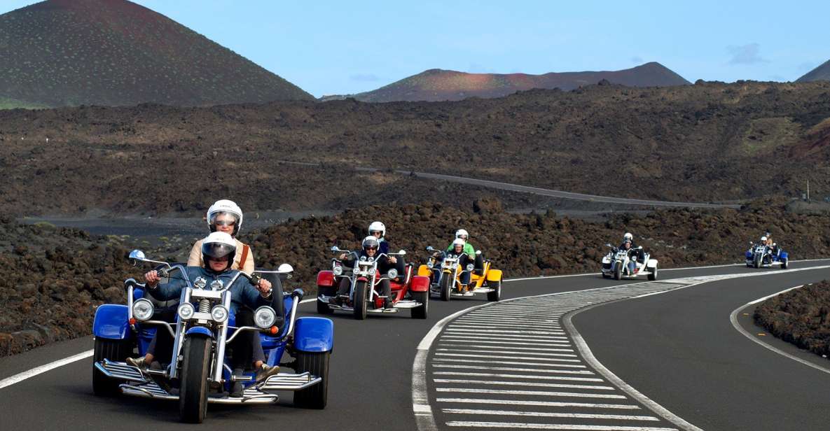 Lanzarote: Three Wheeler Trike Tour for Three People - Experience Highlights