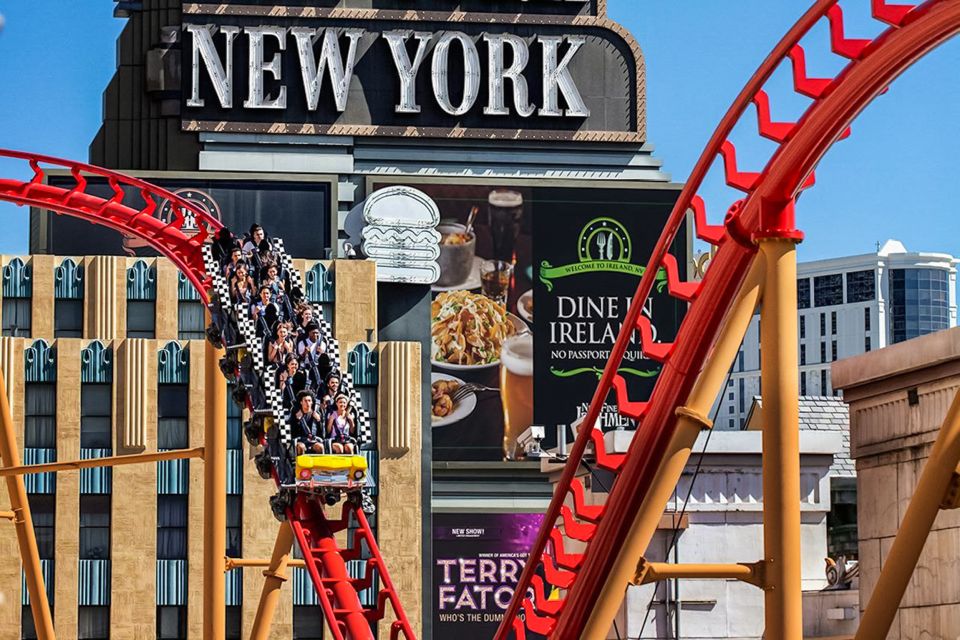 Las Vegas: New York-New York Hotel Big Apple Coaster Ride - Experience Highlights