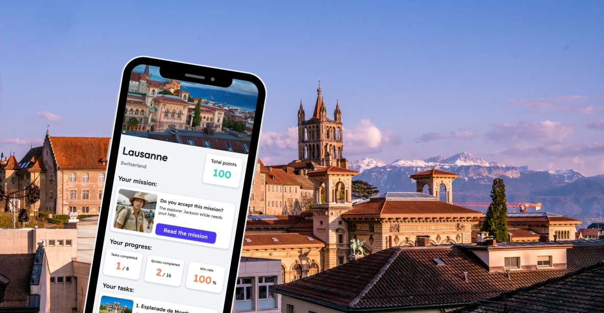Lausanne: Exploration Game and City Tour on Your Phone - Experience Highlights