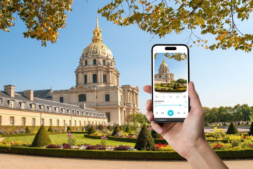 Les Invalides and Army Museum Ticket & In-App Audio Tour - Skip-the-Line Access and Audio Guide