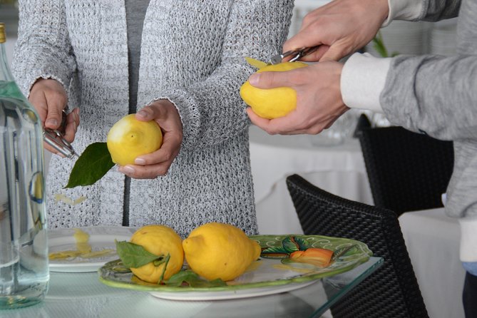 Limoncello Making and Lunch With Lemon Base - Inclusions in the Activity