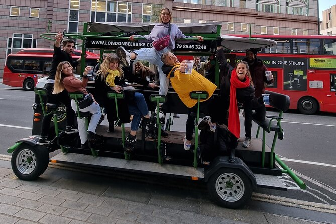 London Beer or Prosecco Bike Tour - Pricing and Booking