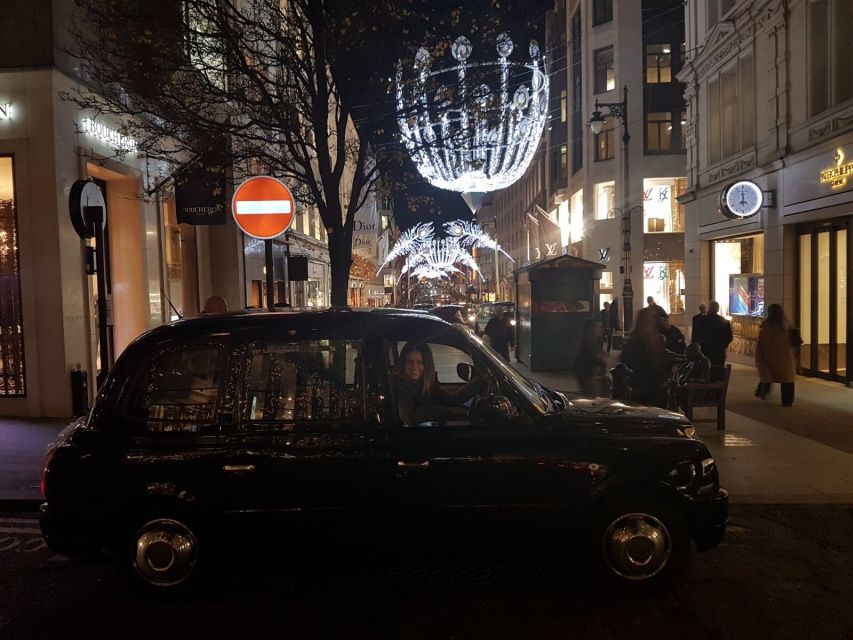 London: Christmas Lights Tour in a Black Cab - Inclusions