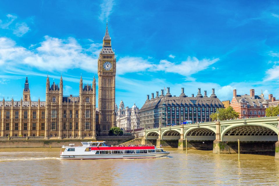 London: Full-Day Sightseeing Bus Tour With River Cruise - Activity Description