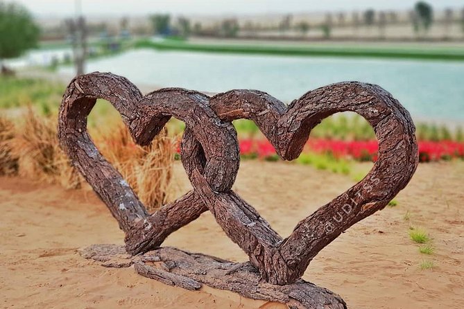 Love Lake Dubai Heart Shaped Lake in The Desert Dubai Tour Package - Personalized Tours & Activities Offered