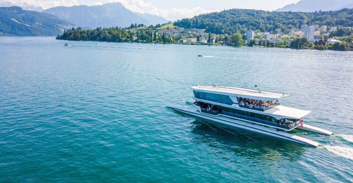 Lucerne: Round-Trip Catamaran Cruise on Lake Lucerne - Scenic Highlights