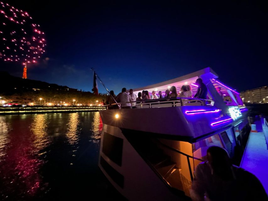 Lyon: Bastille Day Cruise With Appetizers and Fireworks - Cruise Details