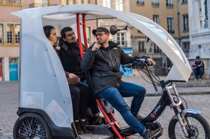 Lyon: Guided City Sights Pedicab Tour - Tour Details