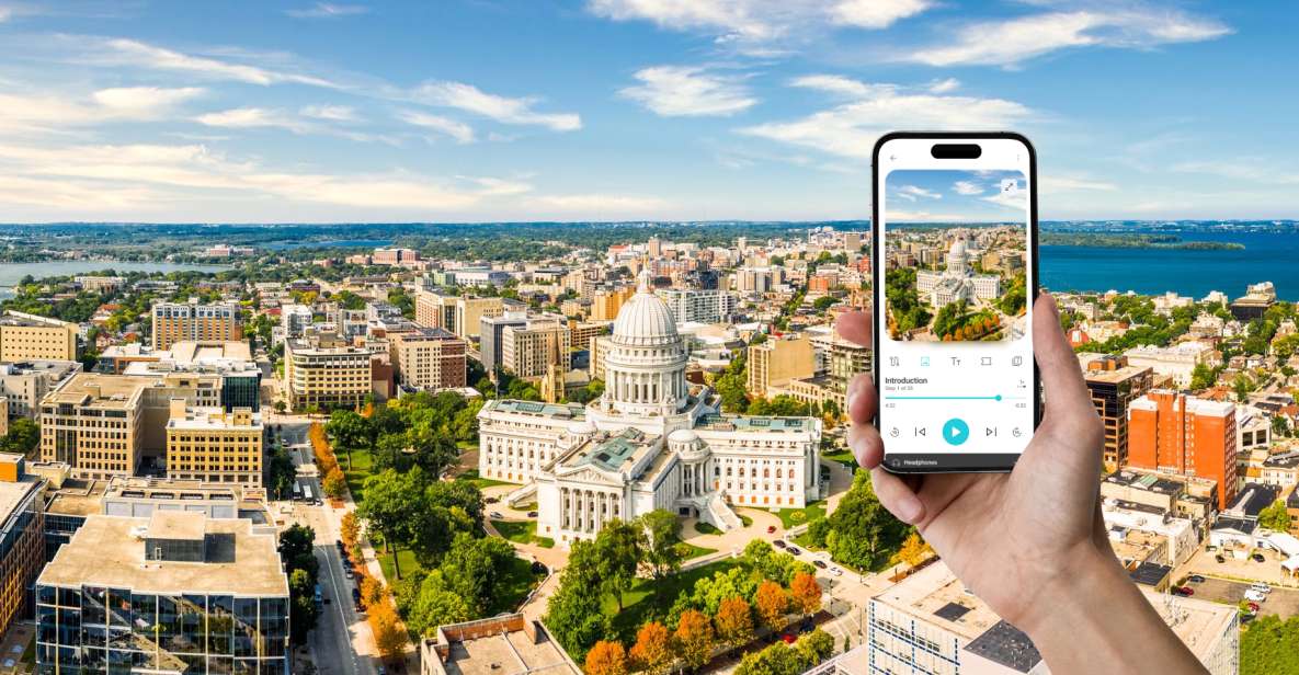 Madison: Must-Sees and Must-Eats In-App Audio Tour (ENG) - Language and Cancellation Policy